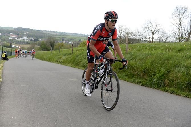 Greg Van Avermaet (BMC) puts in an attack