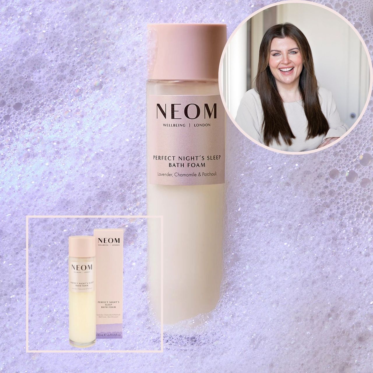 NEOM Wellbeing Perfect Night's Sleep Bath Foam
