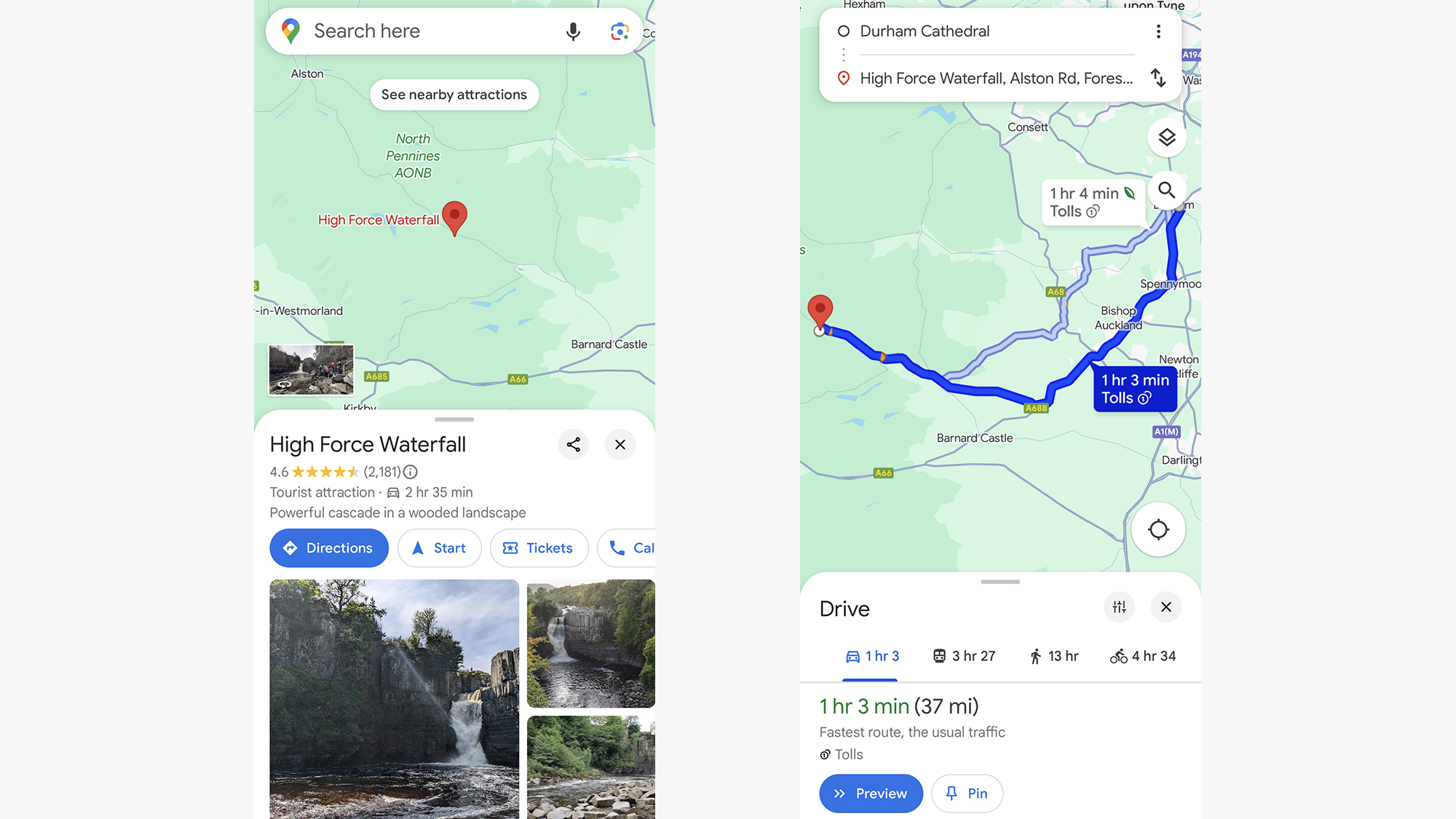 Un'importante riprogettazione di Google Maps è ora in fase di test su Android