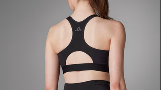 a photo of the Adidas Techfit Control Medium Support Sports Bra