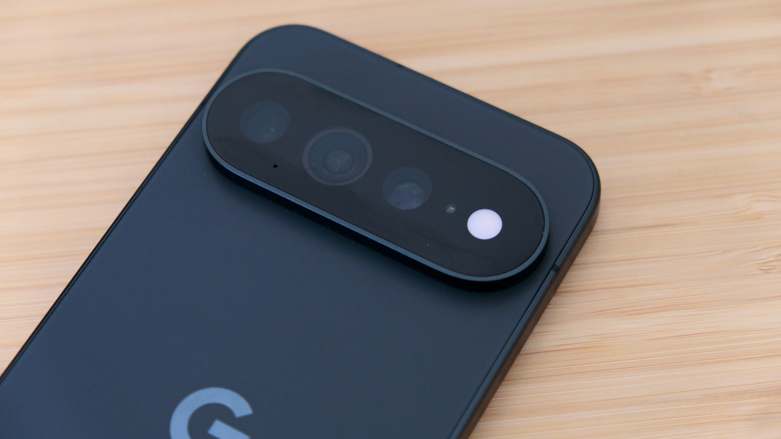 The Google Pixel 11 Pro XL resting face-down on a table