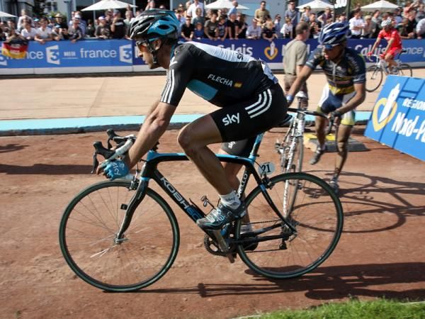 Juan Antonion Flecha (Sky) came close to victory yet again at Paris-Roubaix.
