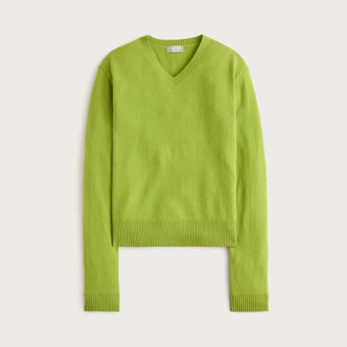 Cashmere High V-Neck Sweater