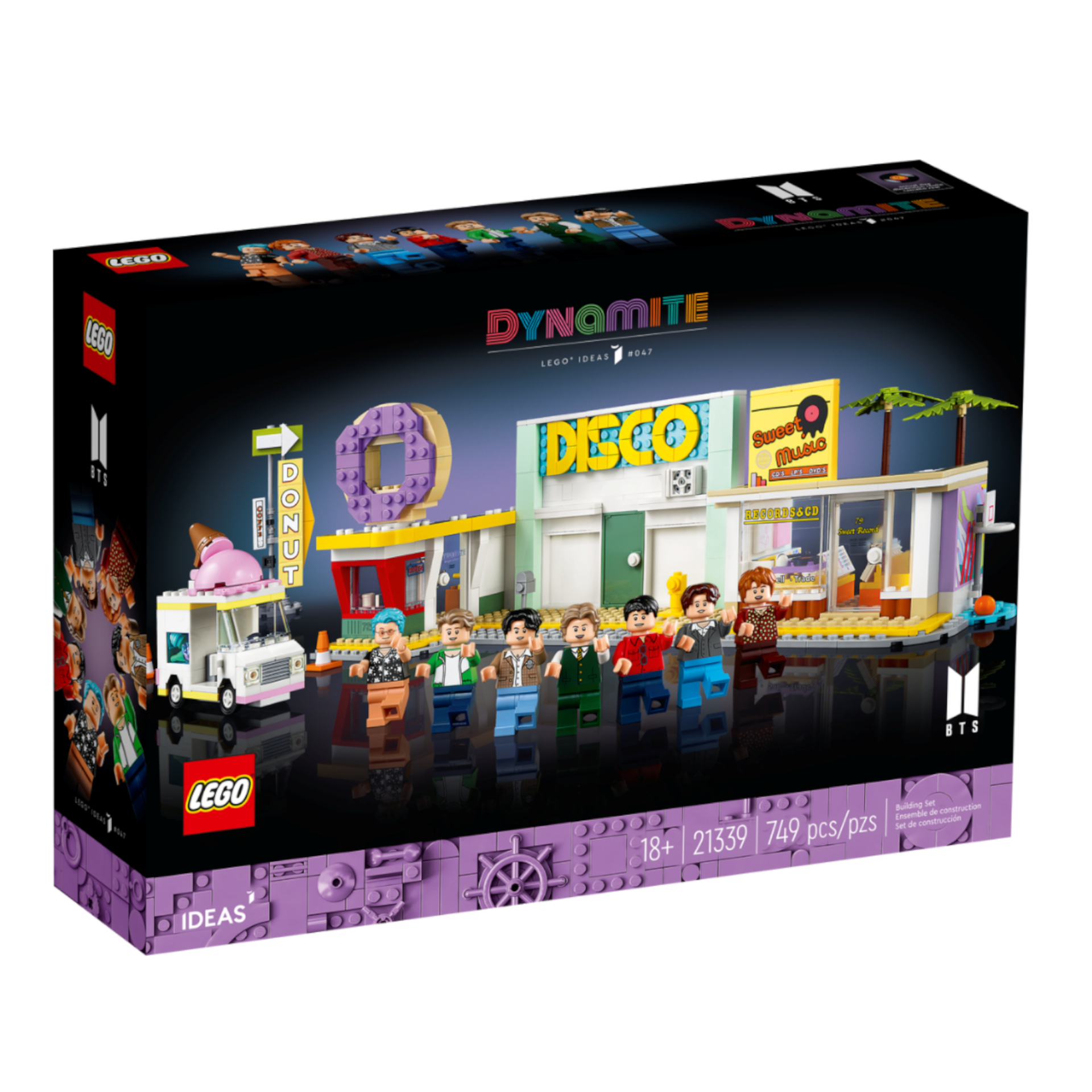 BTS gets its own Lego set based on the K-pop band's Dynamite video