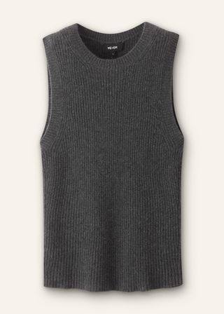 Cashmere Rib Vest