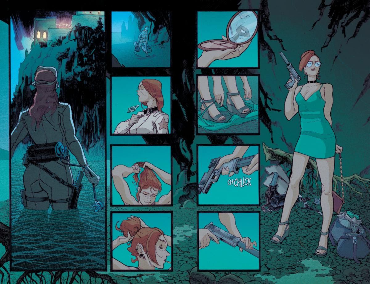 Scarlett #1 interior page