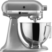 KitchenAid - Deluxe 4.5 Qt. Tilt-head Stand Mixer - Silver: was $379 now $299 @ Best Buy