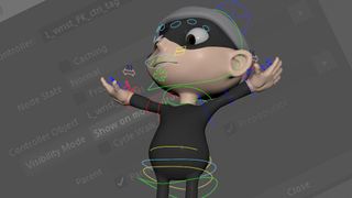 3D model of a burglar, part one of the best Maya tutorials