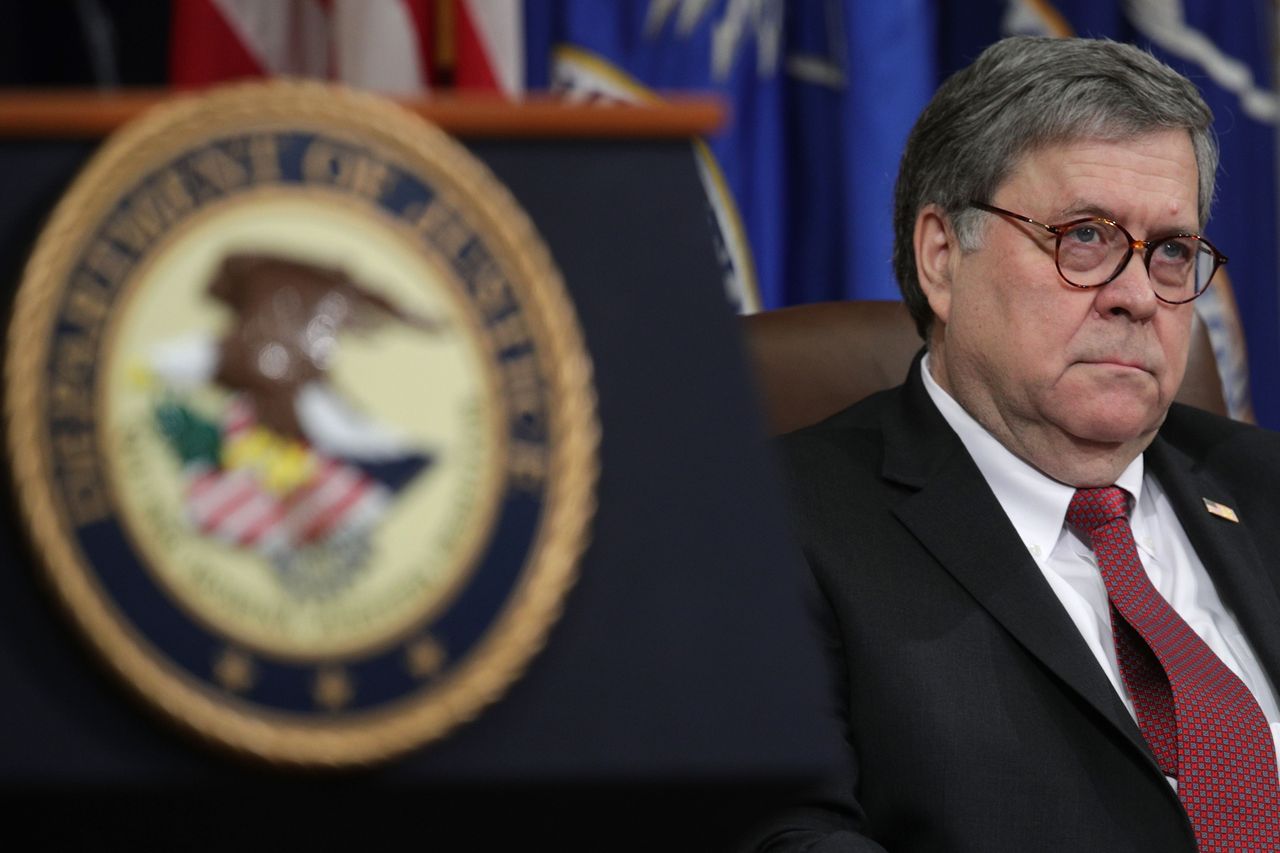 William Barr at the DOJ