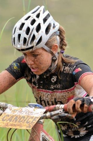 The young Candice Neethling finished second.