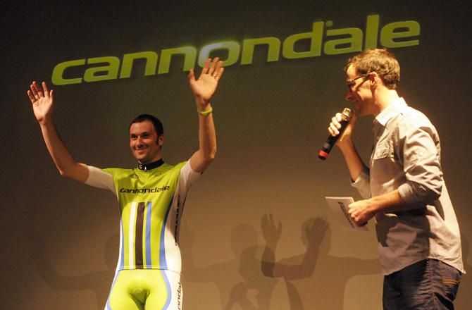 Ivan Basso is presented