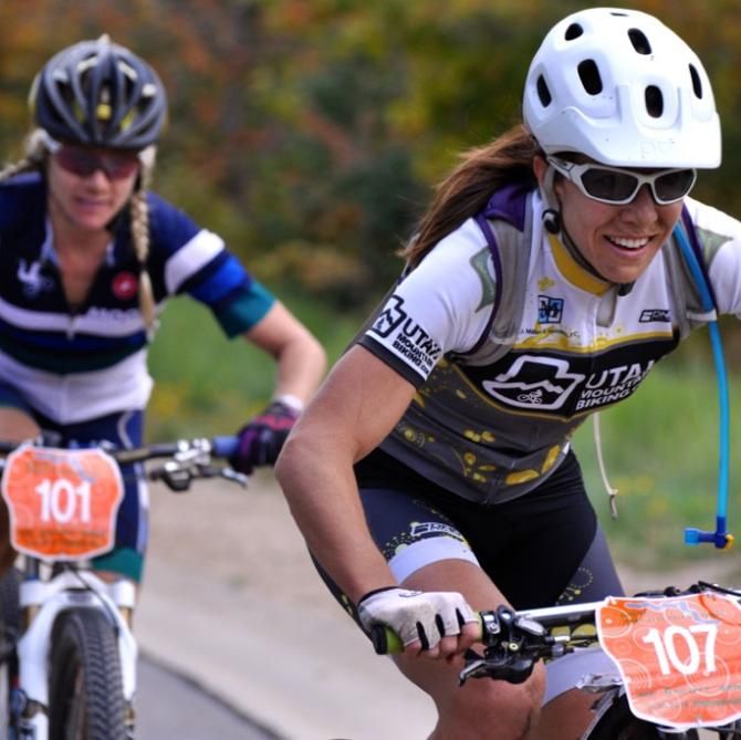 Meghan Sheridan leads Kelly Boniface