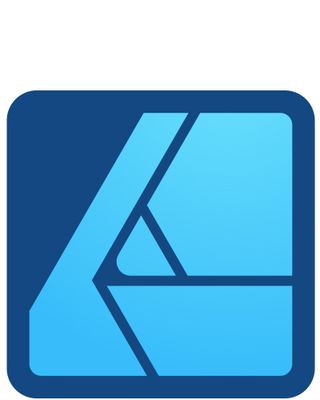 The logo of Affinity Designer, one of the best graphic design programs