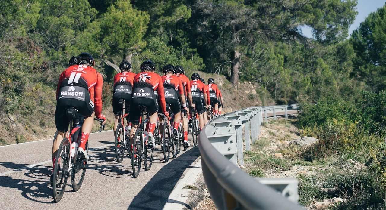 Team Sunweb heat out for training
