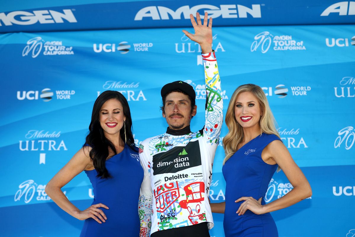 Lachlan Morton keeps the best young rider jersey