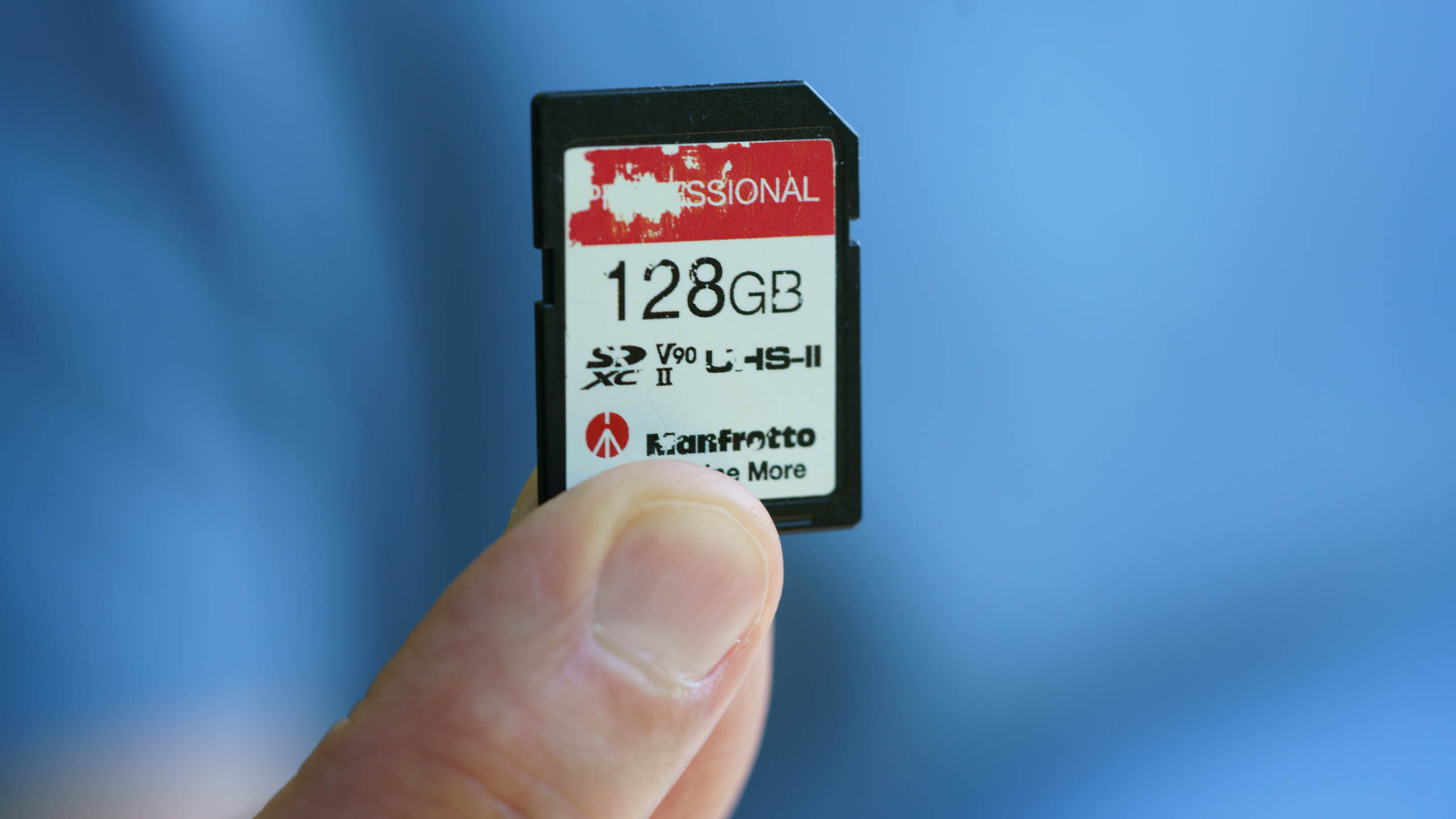 Manfrotto Professional SDXC UHS-II card review