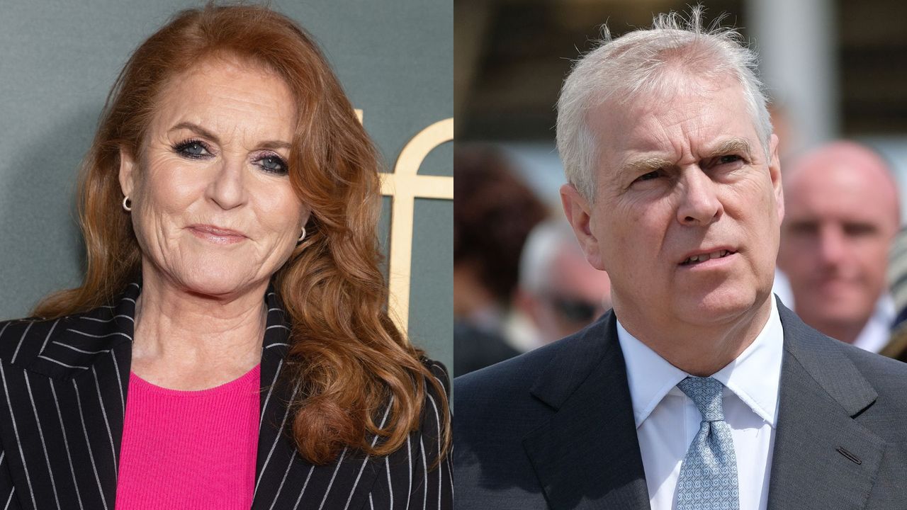 Sarah Ferguson declares Prince Andrew deserves to &quot;rebuild&quot; life. Seen here side-by-side with Prince Andrew