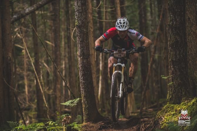 Andreas Hestler (Rocky Mountain Bicycles) has style to spare.