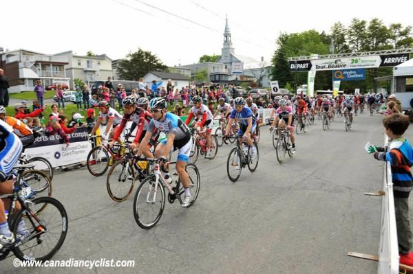 The Tour de Beauce gets underway