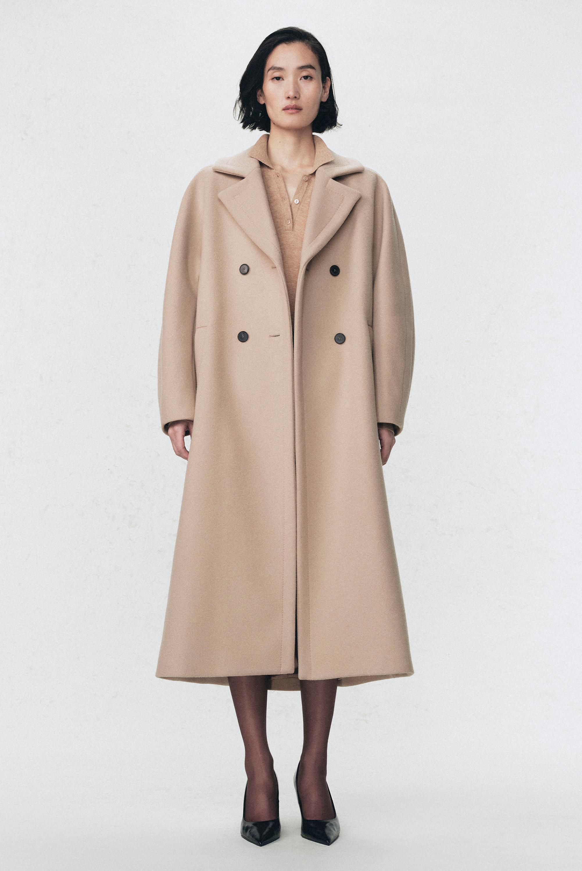 Soshiotsuki X Zara Wool Blend Coat
