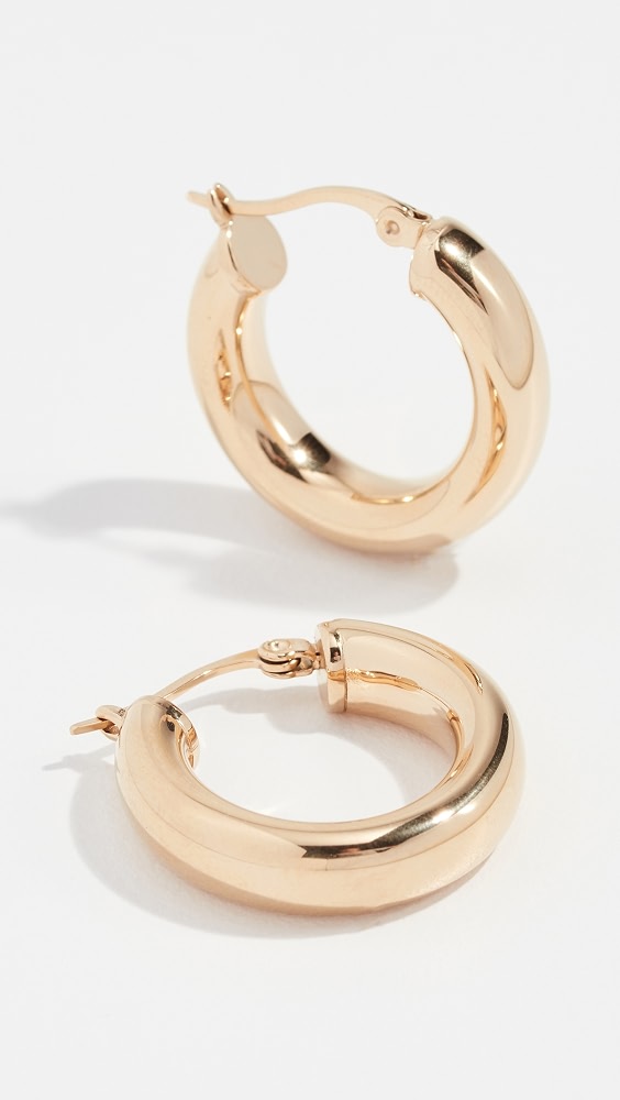Dominique Hoop Earrings - Gold