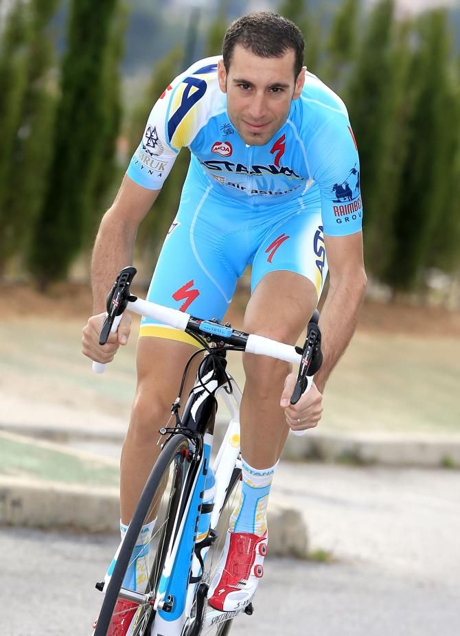 Vinco Nibali stares down the camera