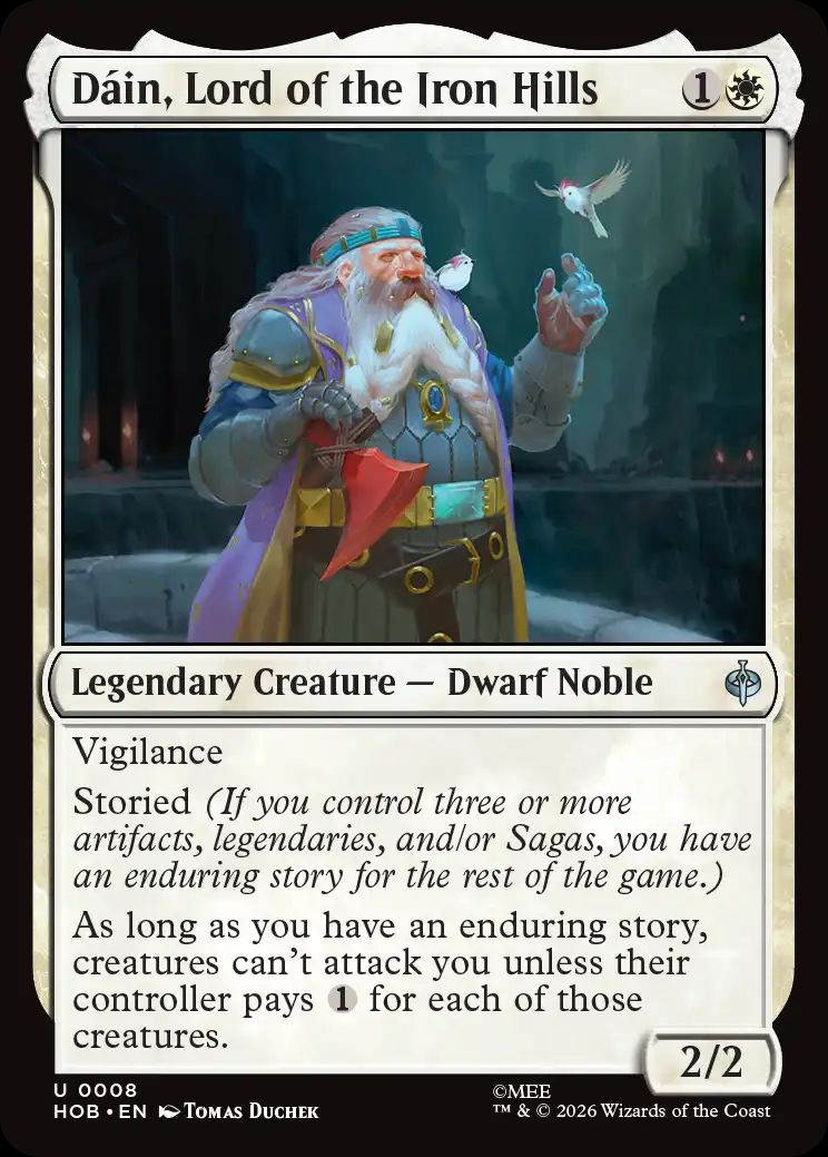 A card from The Hobbit set