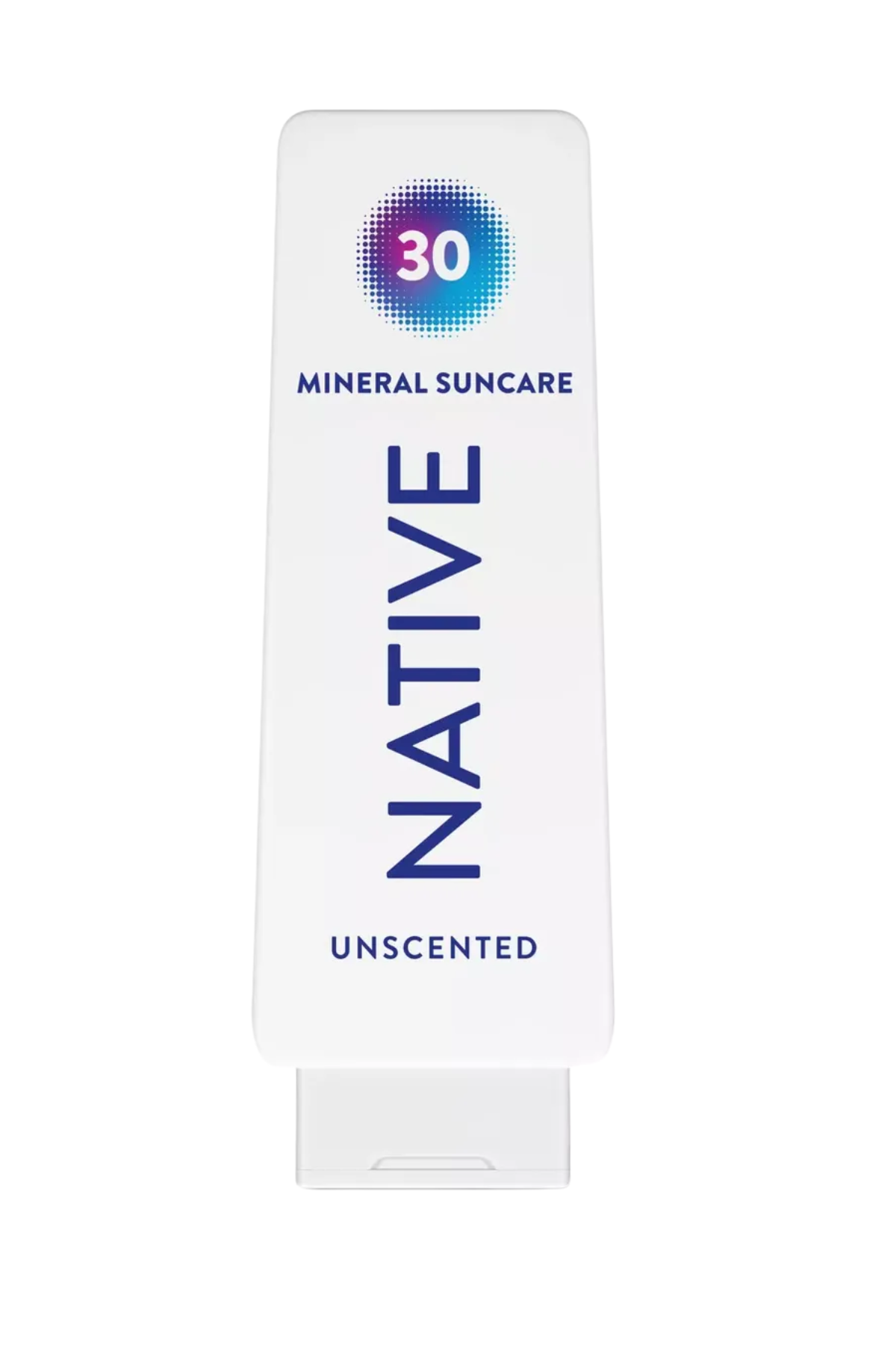 A bottle of Native Mineral Sunscreen.