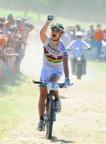 Nino Schurter (Scott-Swisspower MTB-Racing) wins in Val di Sole