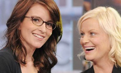 Tina Fey and Amy Poehler in 2008