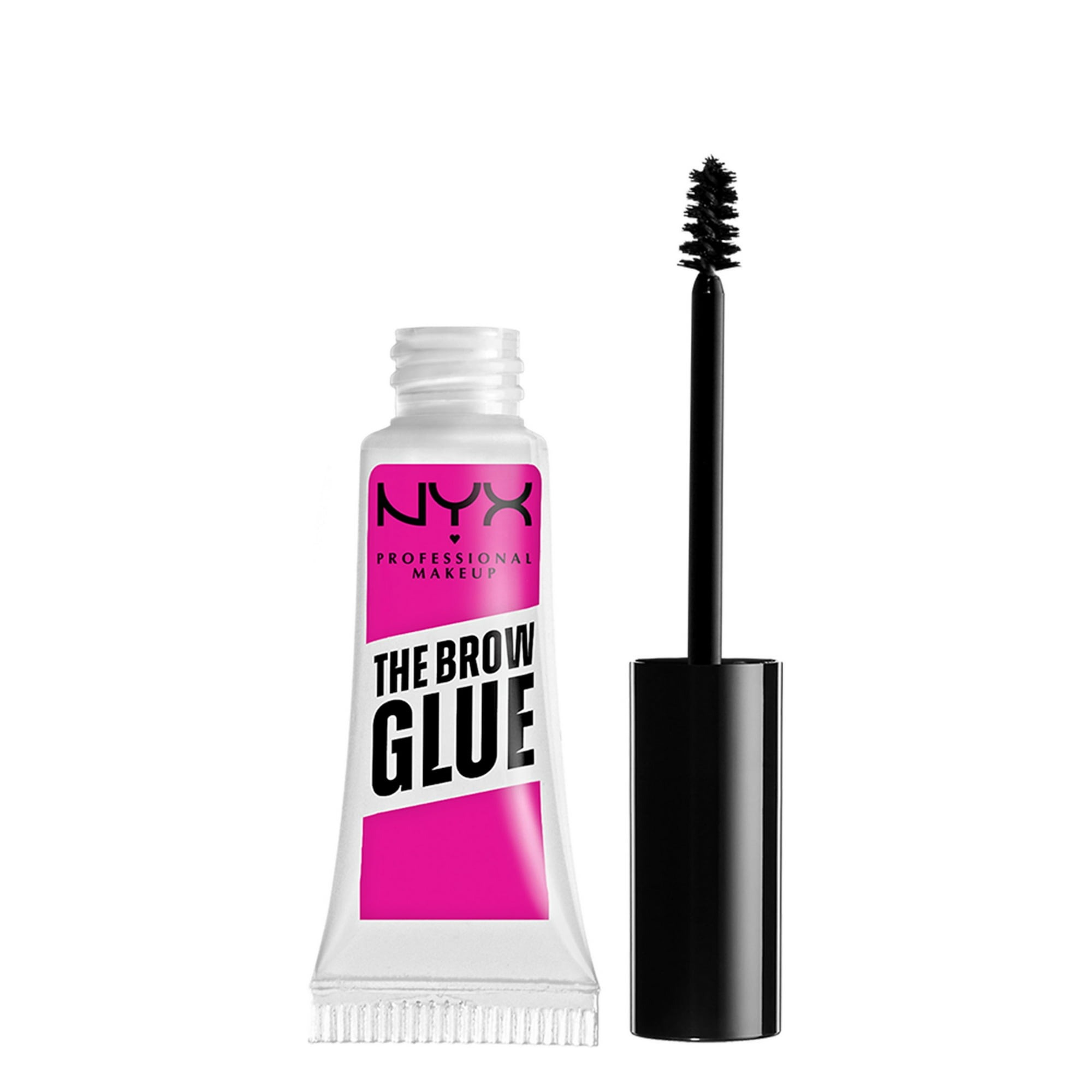 NYX Professional Makeup, Nyx Professional Makeup Brow Glue, Extreme Hold Eyebrow Gel, Clear, 0.17 Oz