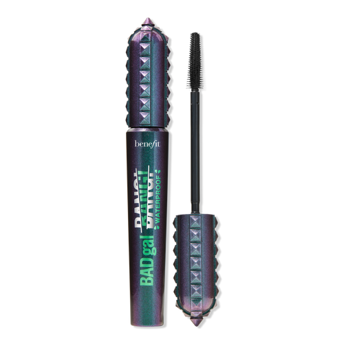 black and green tube of benefit cosmetics Badgal Bang! Volumizing Waterproof Mascara