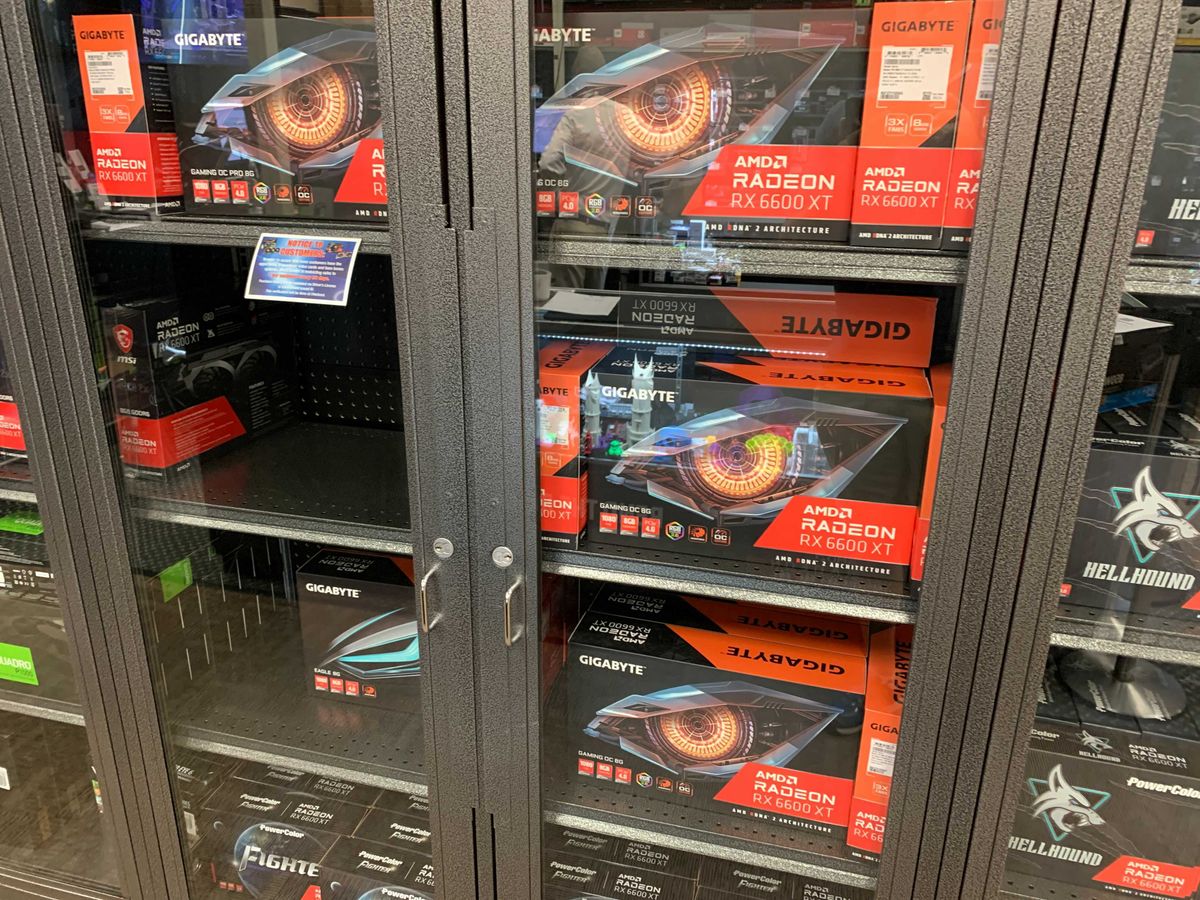 RX 6600 XT Launch Day Stock -- MicroCenter