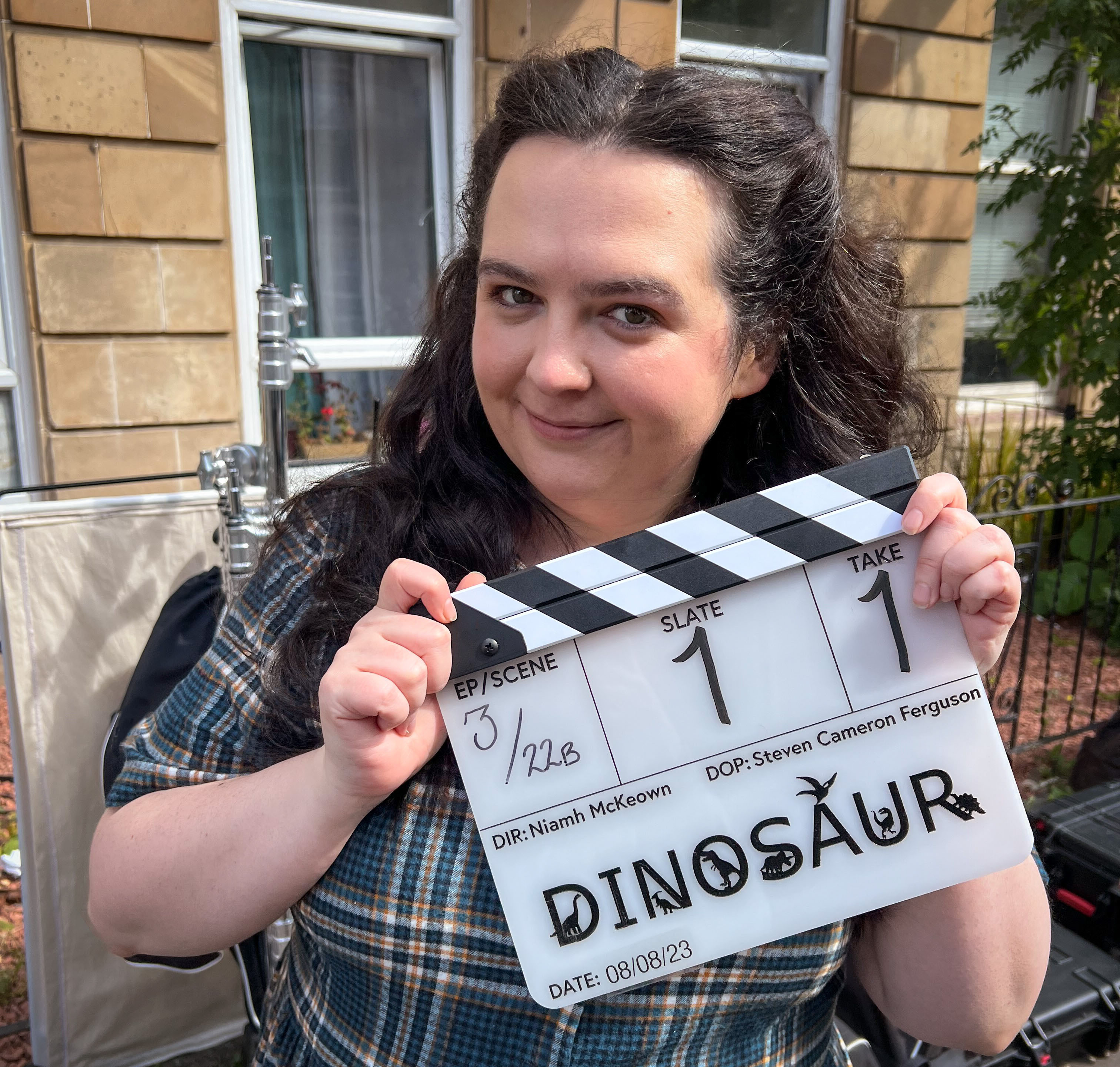 Ashley Storrie stars in and co-creates Dinosaur