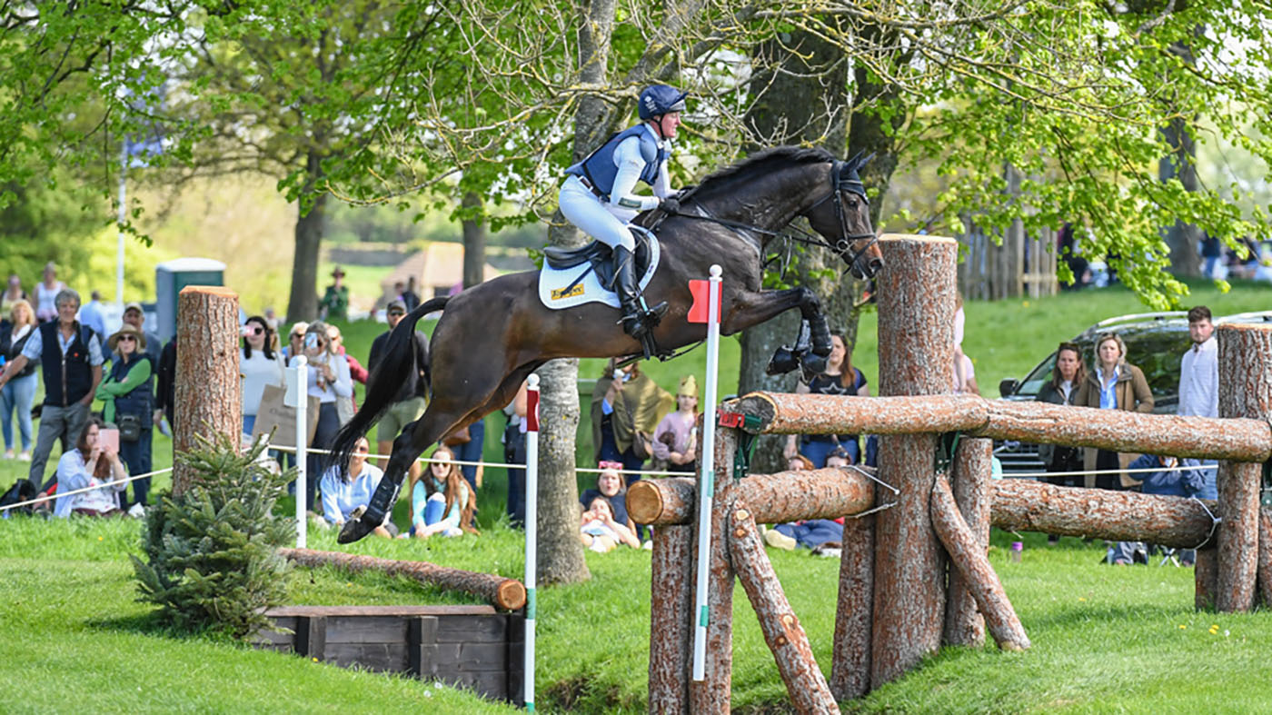 Nicola Wilson Badminton Horse Trials fall