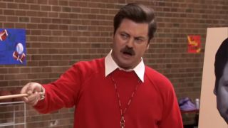 Nick Offerman in Parks and Rec