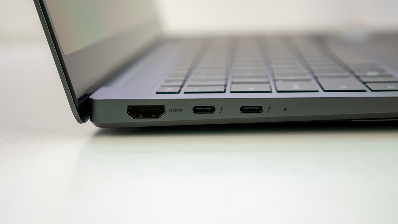 The left side of the Samsung Galaxy Book 3 Ultra