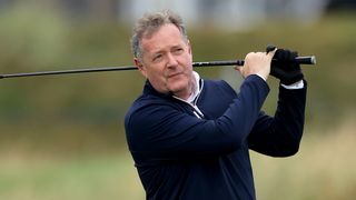 Piers Morgan takes a shot at the 2023 Alfred Dunhill Links Championship