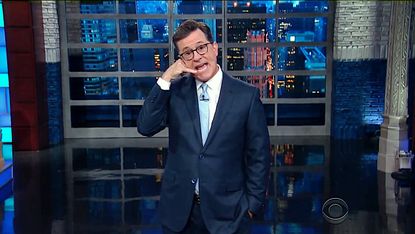 Stephen Colbert re-enacts Trump phone calls