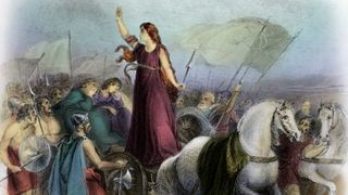 Boudica addresses her soldiers