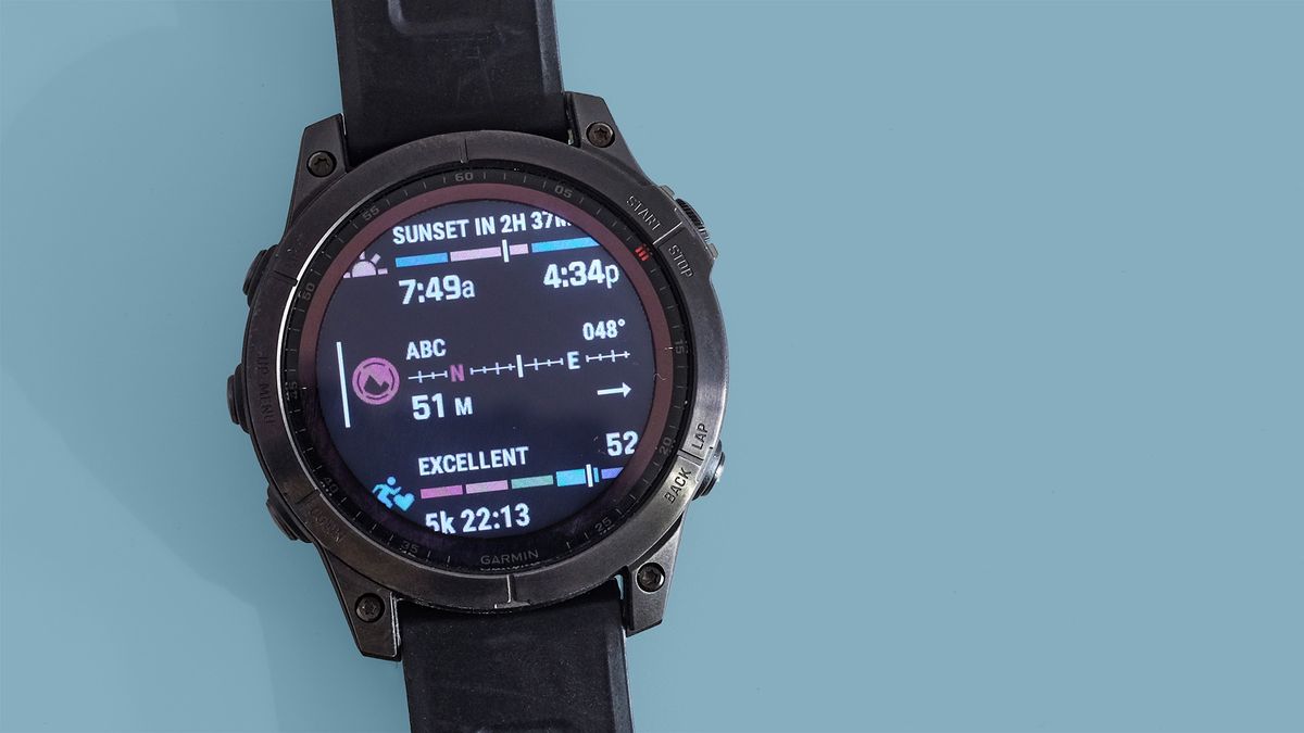 Garmin Fenix 7 Sapphire Solar review Live Science