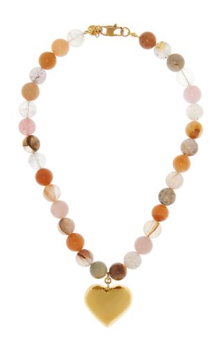 Mayol Gold and Silver-Plated Beaded Necklace