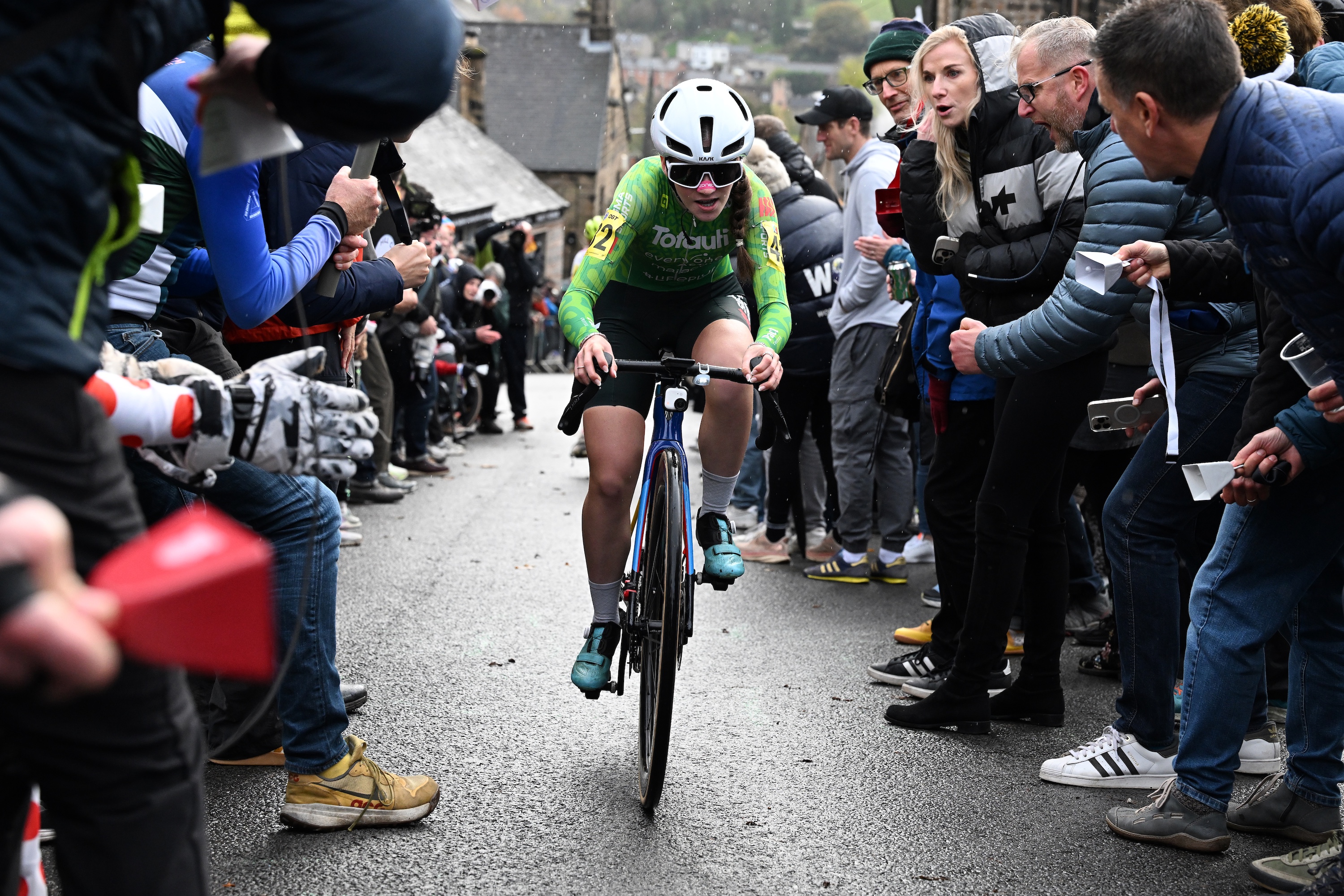 Ruby Isaac at the National Hill Climb Championships