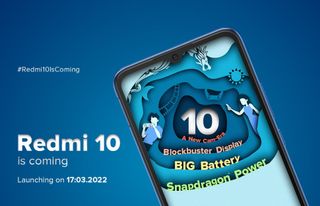 Redmi 10 launch teaser