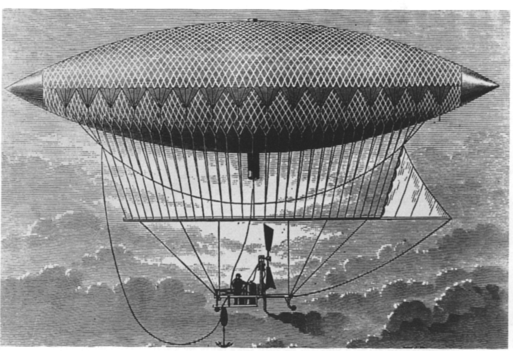 Rigid Dirigible Invented