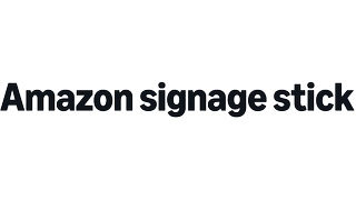 Amazon Signage Heads to InfoComm 2025 with New App and More Providers ...