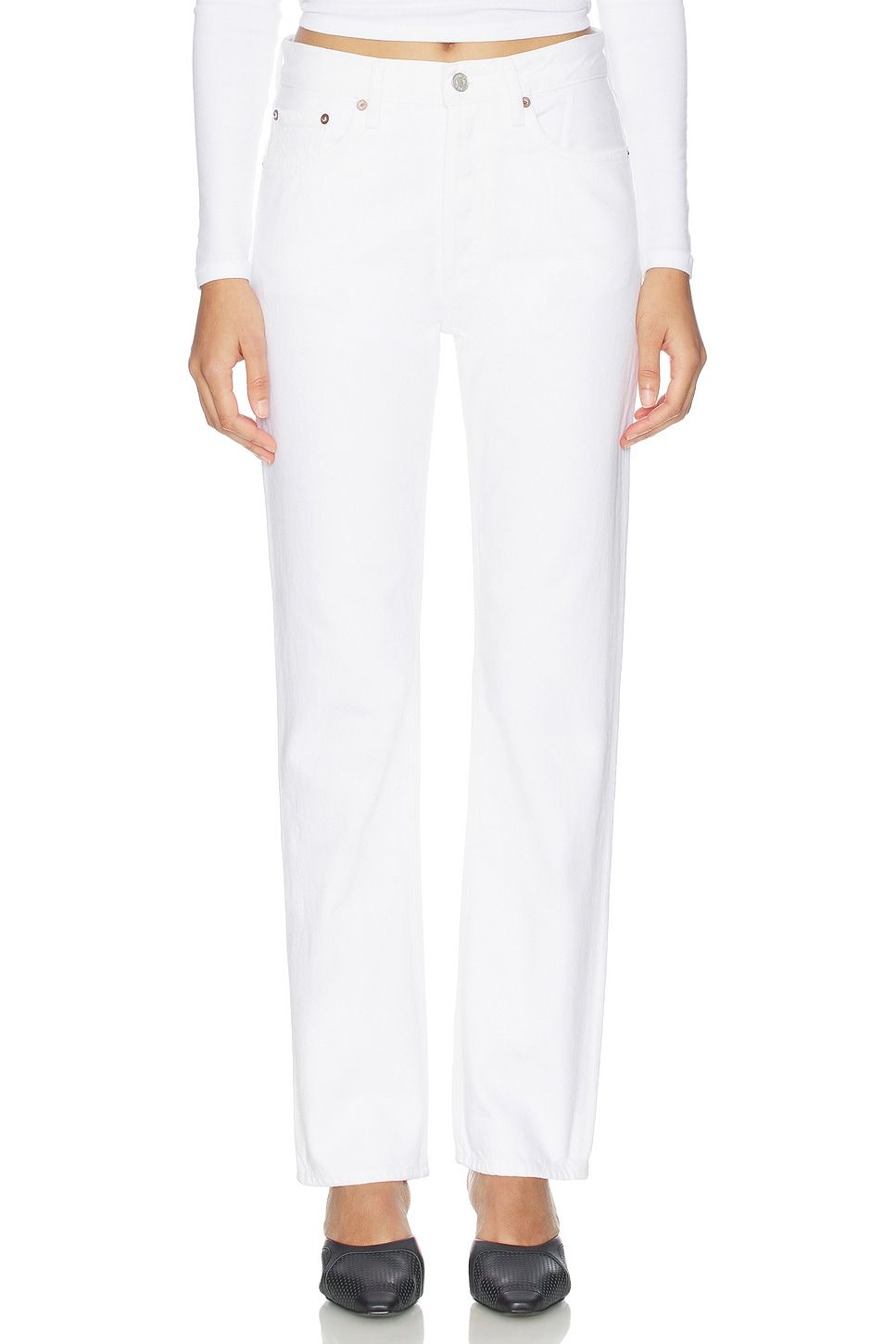 Lana Relaxed Straight Jeans