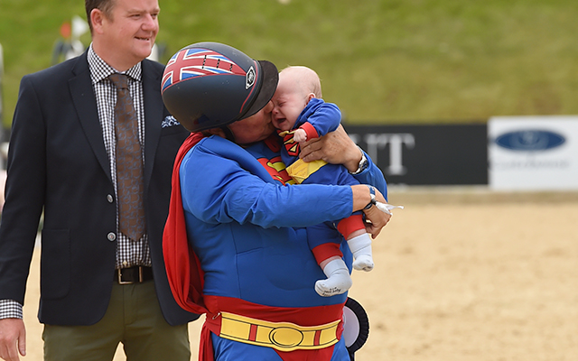 A duo of Supermen