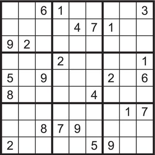 Sudoku puzzle