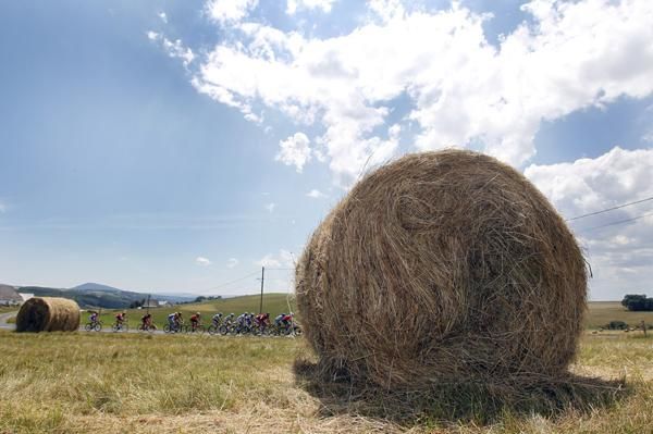 Rolling French countryside